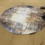 Karpet, meerkleurig, doorsnee 200 cm